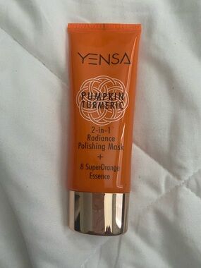 YENSA Pumpkin Turmeric Radiance Polishing Mask — Orange